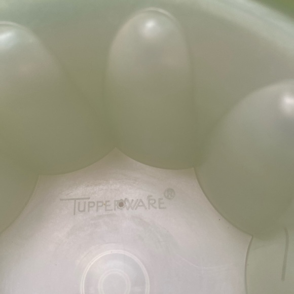 Vintage Tupperware Jel-N-Serve Jello Mold  3 Piece Mint Green - Picture 4 of 9